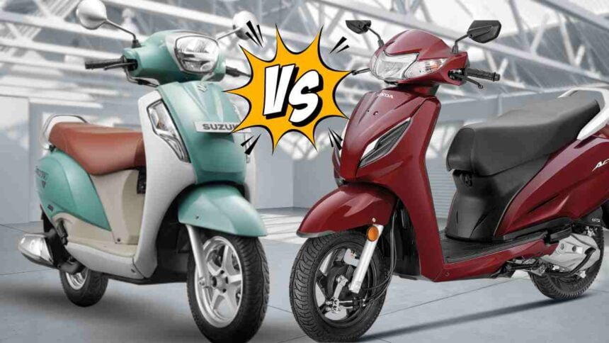 125cc Scooters Honda Activa vs Suzuki Access